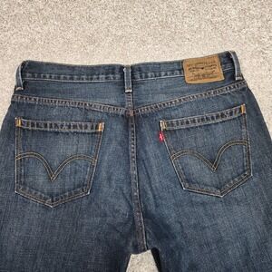 Levi's 557 Relaxed Bootcut Jeans Men's 36x30 blue (fits 36x29) Y2K